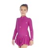 Robe de patinage artistique Sagester modèle 200 fuchsia